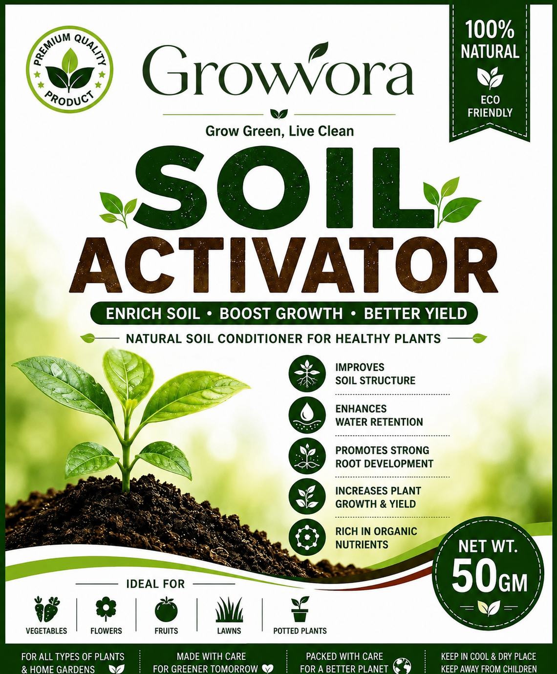 Growvora™ Soil Activator