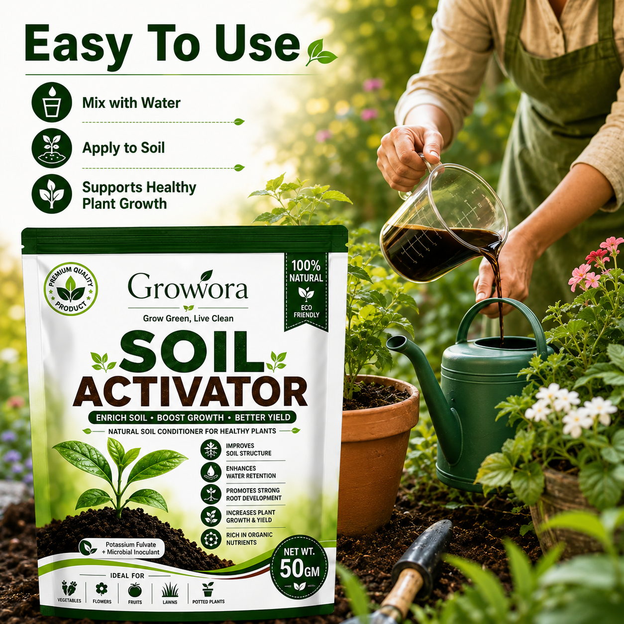 Growvora™ Soil Activator