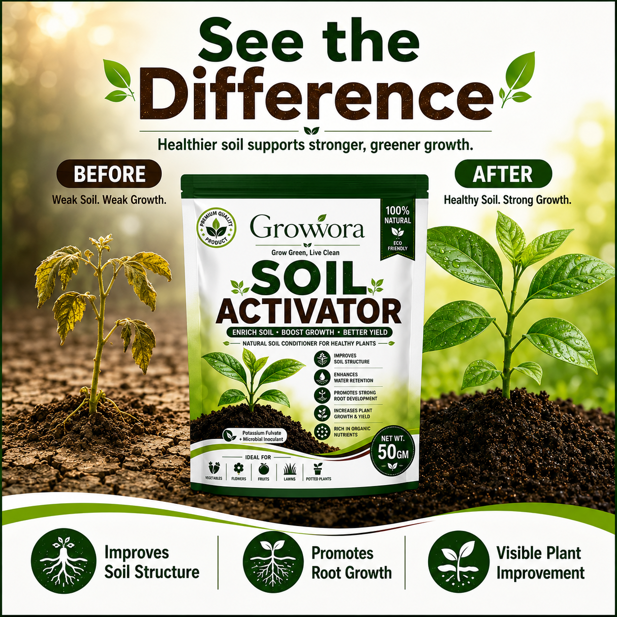 Growvora™ Soil Activator