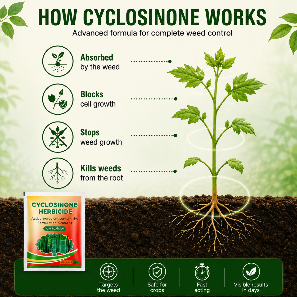 Cyclora Herbicide Granules | BUY 1 GET 1 FREE